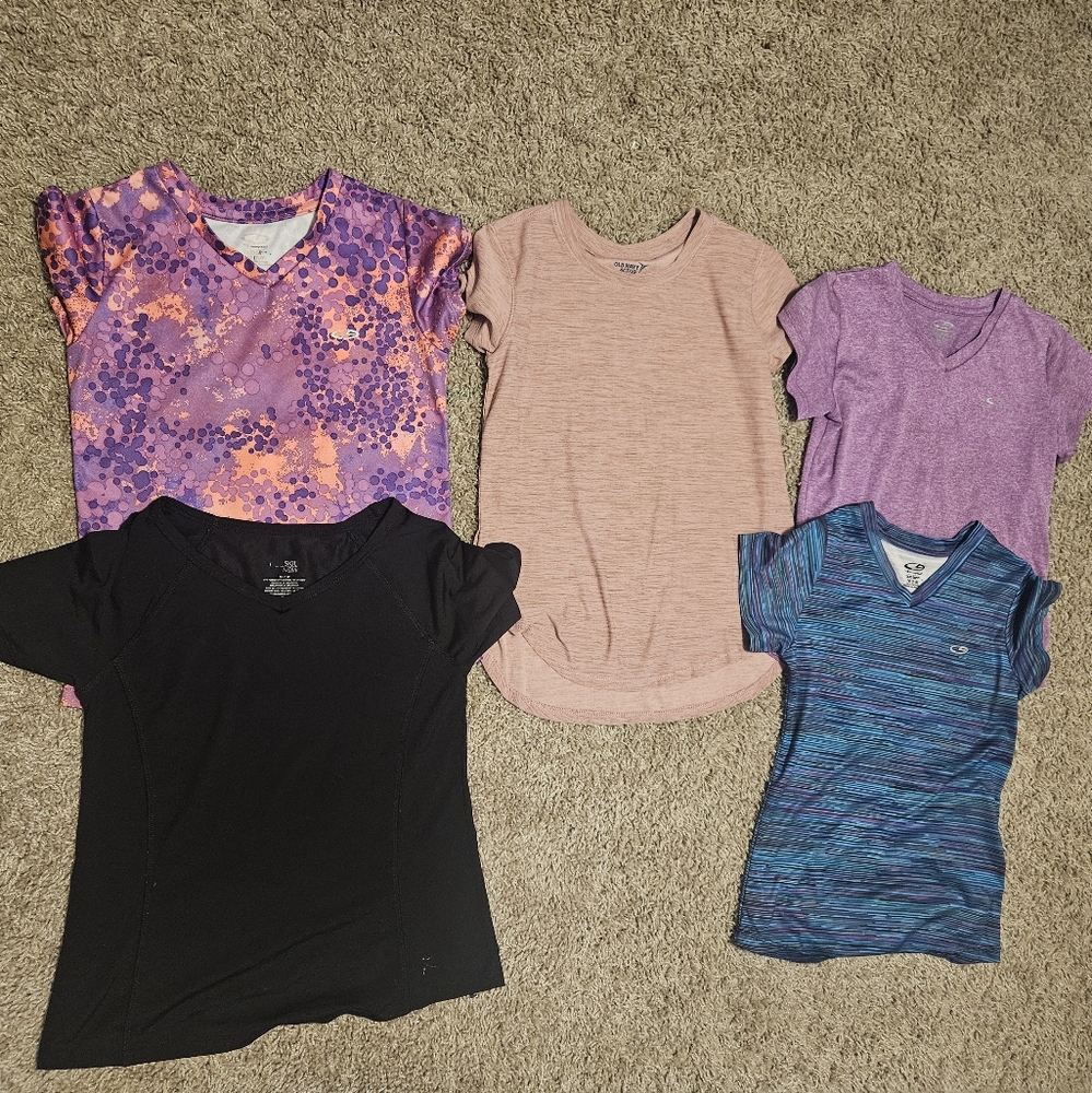 Champion Kids Shirts - Black, Pink, Purple, Blue